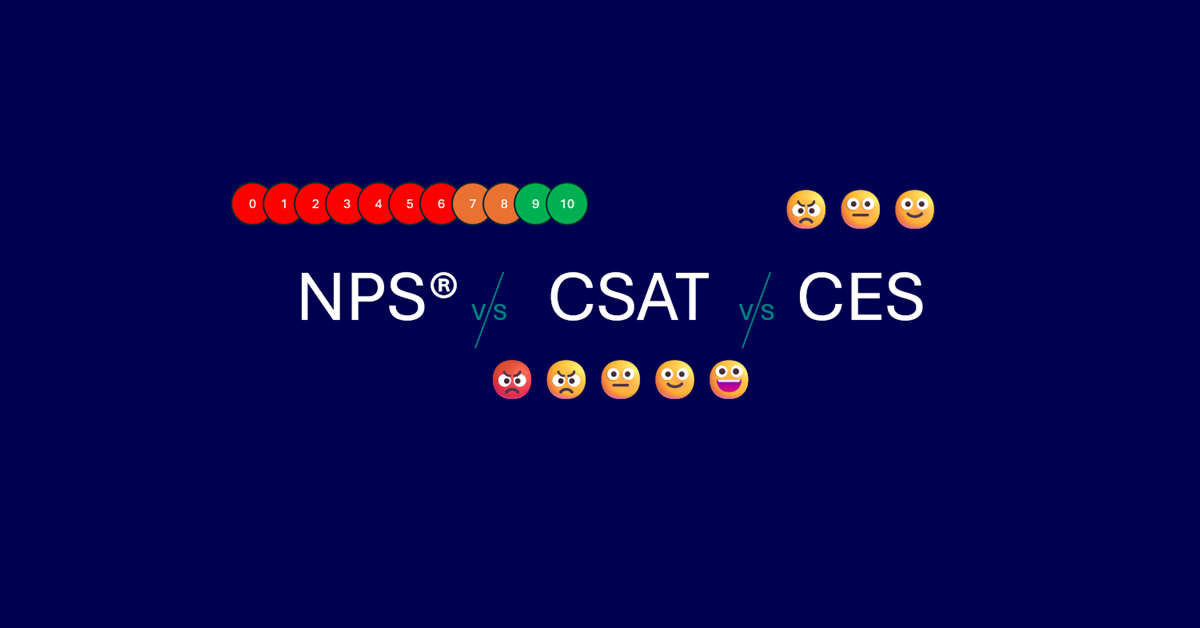 NPS CSAT and CES logo